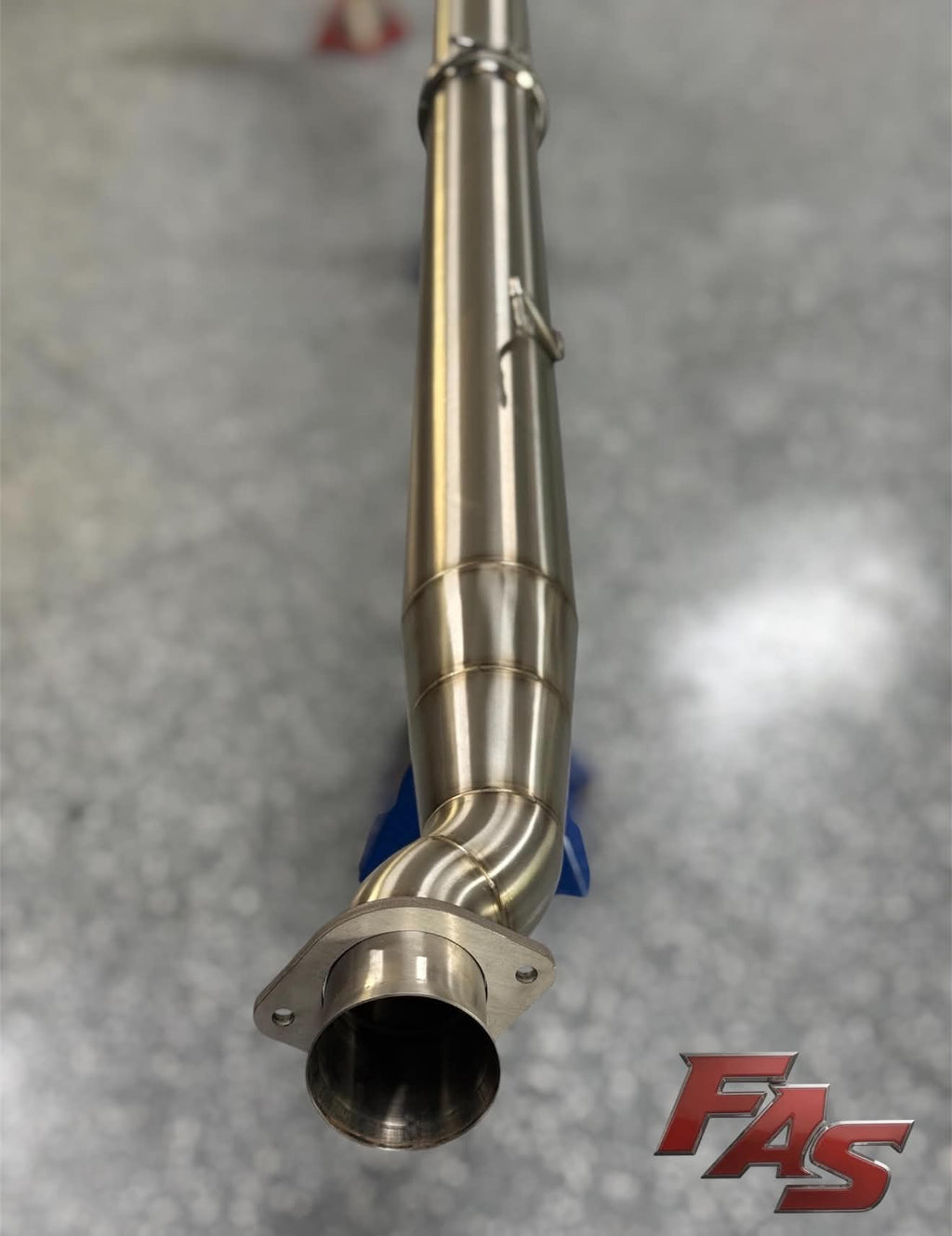 FAS Motorsports Custom Fabrication 6" T304 Stainless Steel Exhaust for 2017+ 6.7 Powerstroke