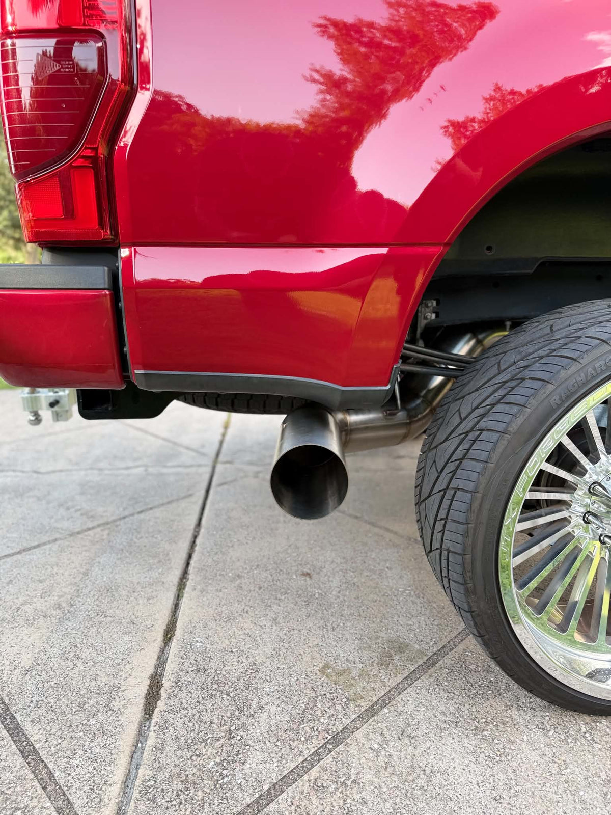 FAS Motorsports Custom Fabrication 6" T304 Stainless Steel Exhaust for 2017+ 6.7 Powerstroke