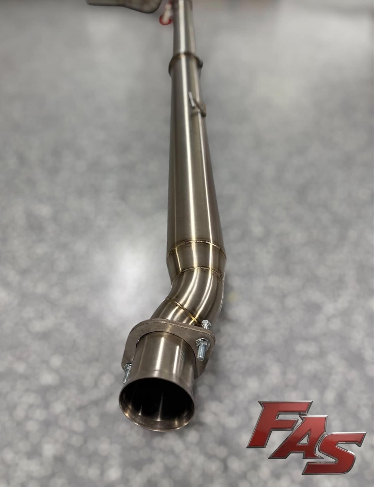 FAS Motorsports Custom Fabrication 5" T304 Stainless Steel Exhaust for 2017+ 6.7 Powerstroke