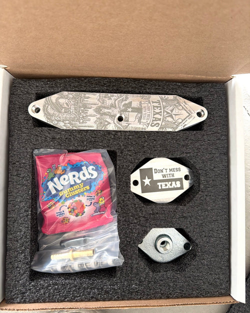 2011-2026 Lazer Engraved Billet EGR Kit