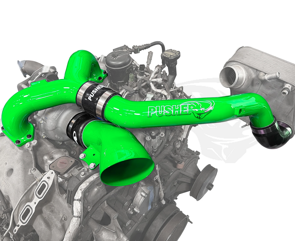 Pusher Race Intake Manifold and Turbo Inlet for 2015-2016 6.7L Powerstrokes