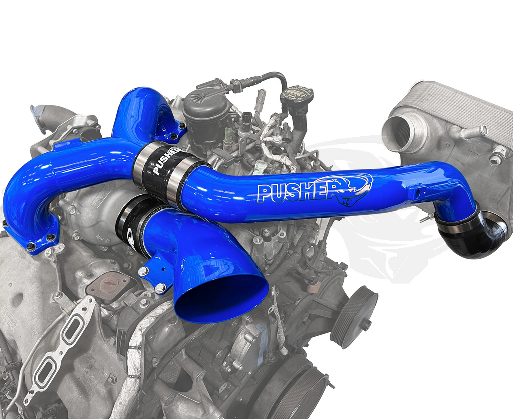 Pusher Race Intake Manifold and Turbo Inlet for 2015-2016 6.7L Powerstrokes