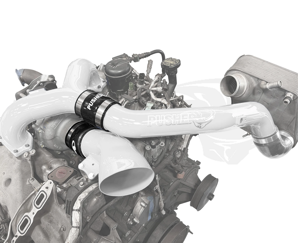 Pusher Race Intake Manifold and Turbo Inlet for 2015-2016 6.7L Powerstrokes