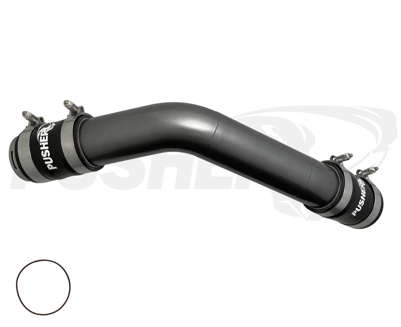 Pusher HD 3" 2-Piece Hot Side Charge Tube for 2015+ Ford F250/350 6.7L Powerstroke for PPE Intercoolers