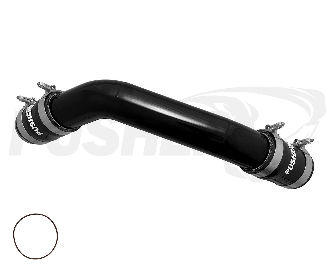 Pusher HD 3" 2-Piece Hot Side Charge Tube for 2015+ Ford F250/350 6.7L Powerstroke for PPE Intercoolers