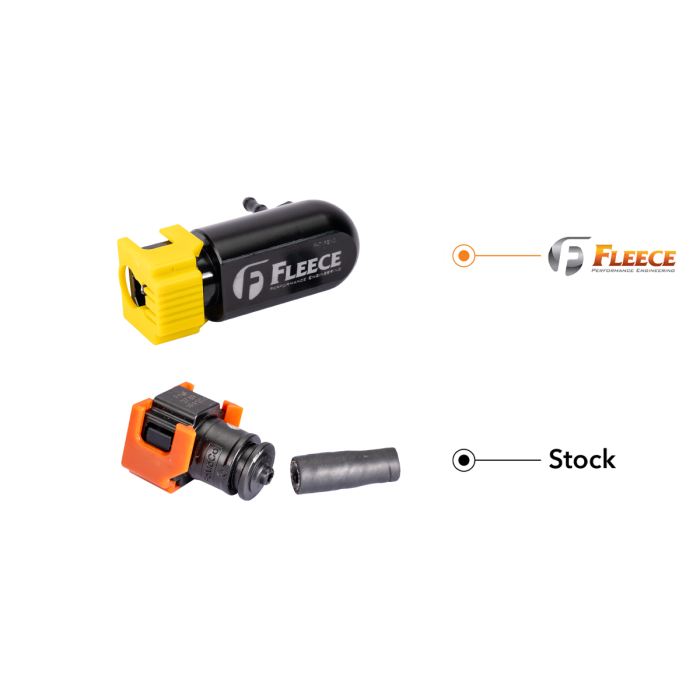 Fleece Injector Return Line Repair Fitting for 2017-2026 6.7L Power Stroke