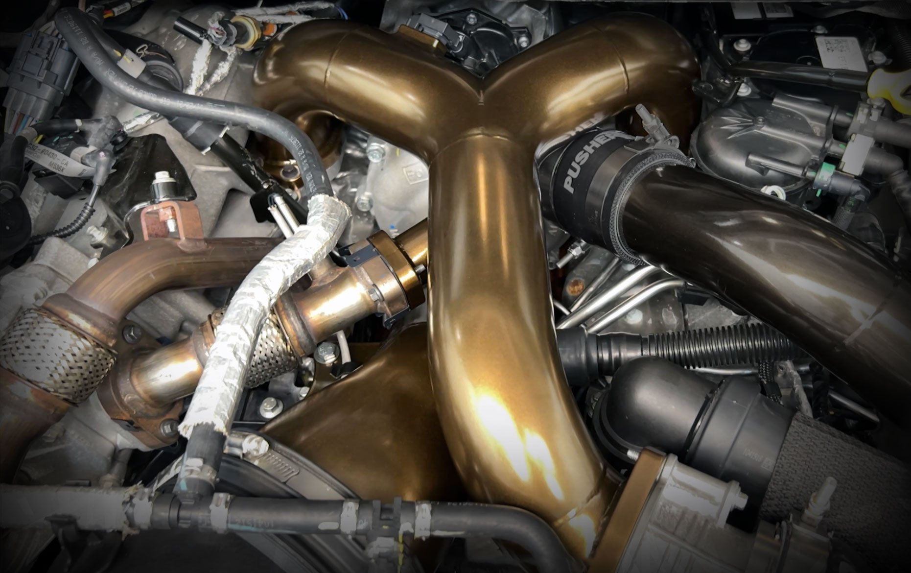 Pusher Powerflow Intake Manifold / Turbo Inlet Package for 2020+ Ford 6.7L Powerstrokes