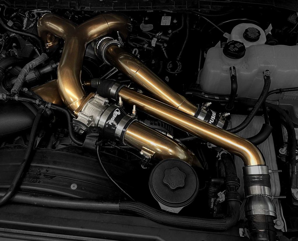 Pusher HD Upper Coolant Tube for 6.7L Powerstrokes