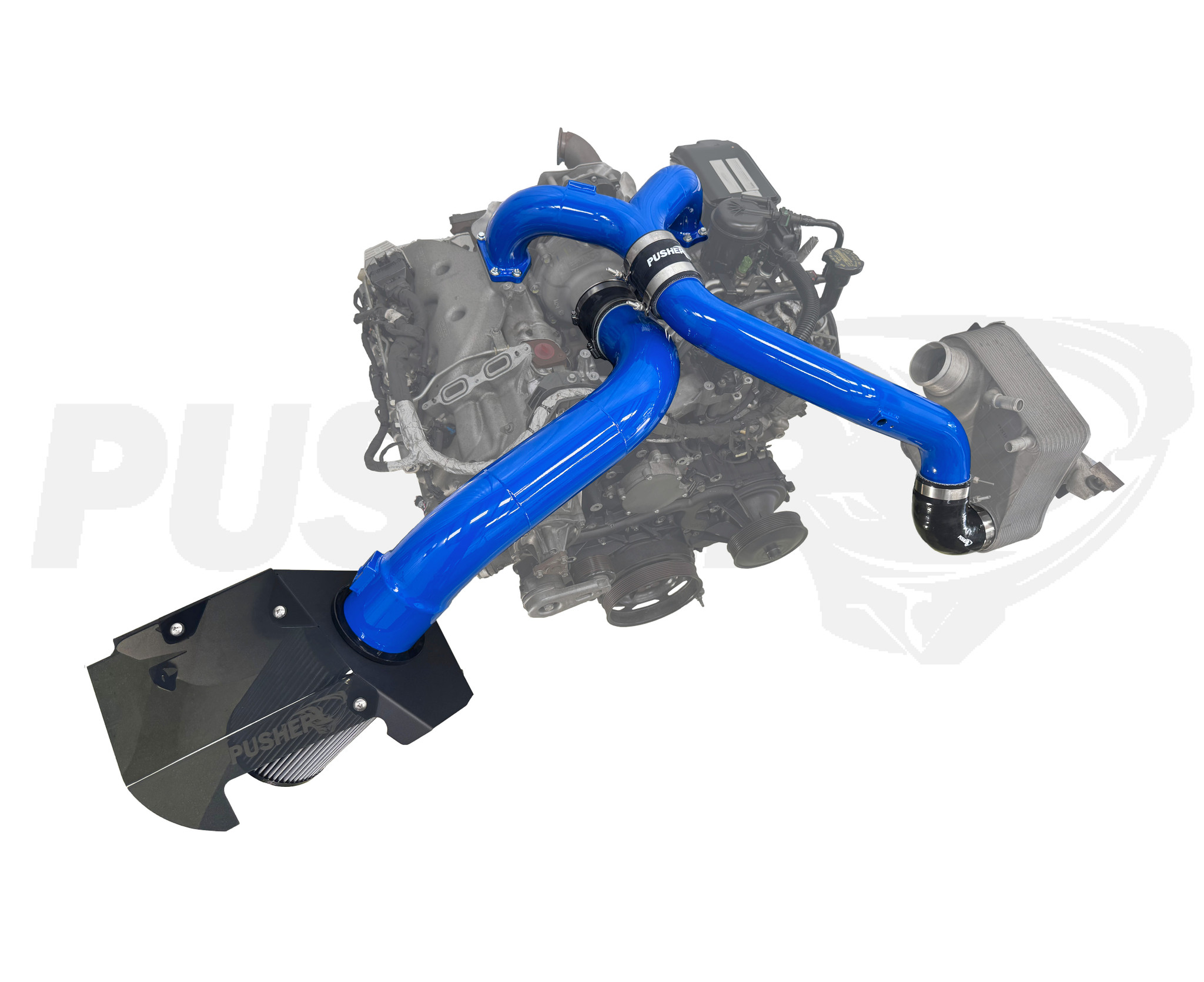 Pusher Piping Kit for 2020+ Ford F250-F550 6.7L Powerstroke