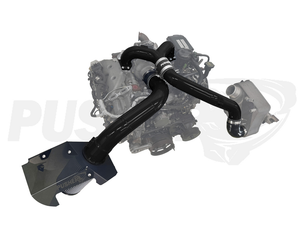 Pusher Piping Kit for 2020+ Ford F250-F550 6.7L Powerstroke