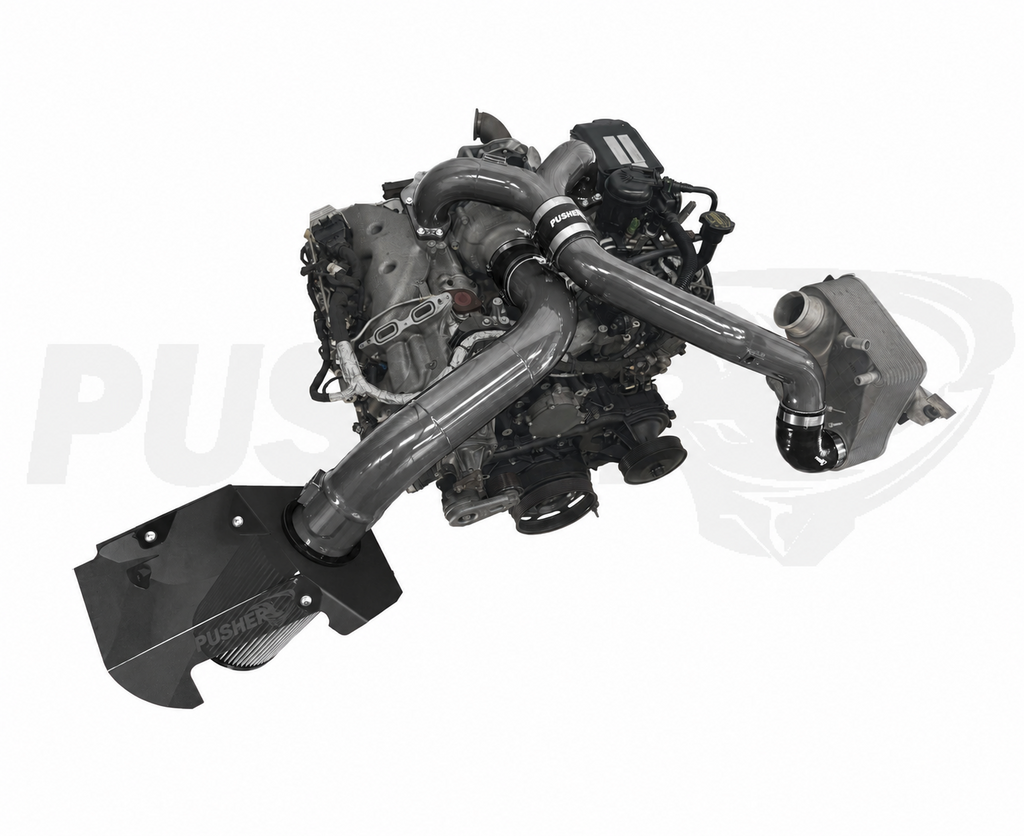 Pusher Piping Kit for 2020+ Ford F250-F550 6.7L Powerstroke