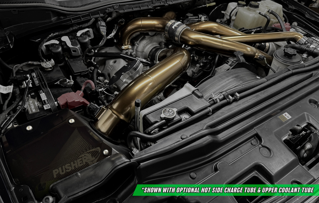 Pusher Piping Kit for 2020+ Ford F250-F550 6.7L Powerstroke