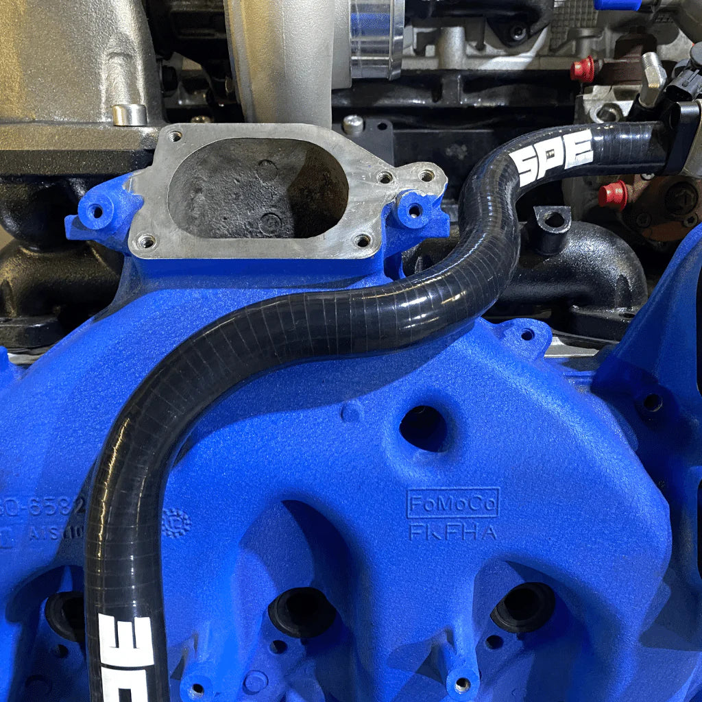 SPE Motorsport 2011-2026 6.7L Powerstroke Coolant Hose Reroute Kit