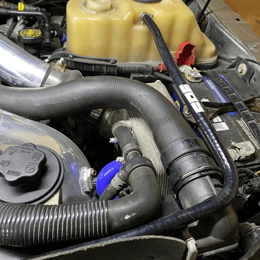 SPE Motorsport 2011-2026 6.7L Powerstroke Coolant Hose Reroute Kit